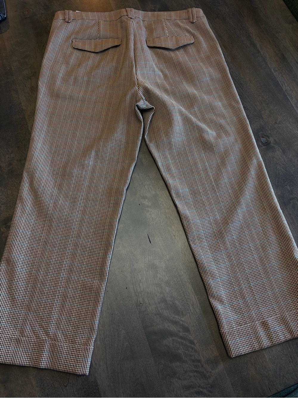 Luisa Cerano Tweed Houndstooth Pant - Picture 2 of 9